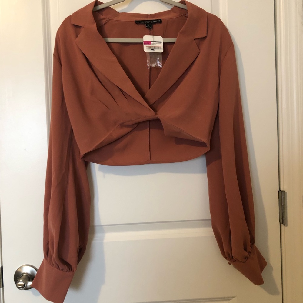 Cropped blazer
